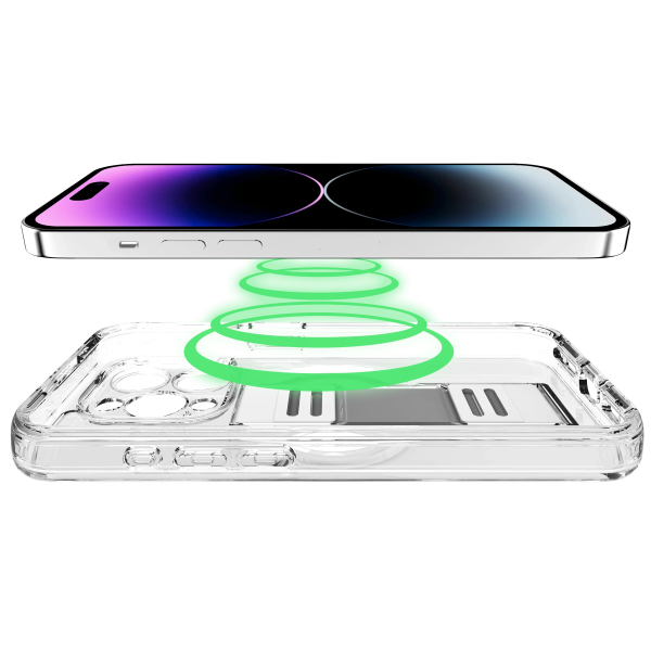 Itskins Avana Grip-It iPhone 15 Pro Max Magsafe Cover - Clear - Tashqila