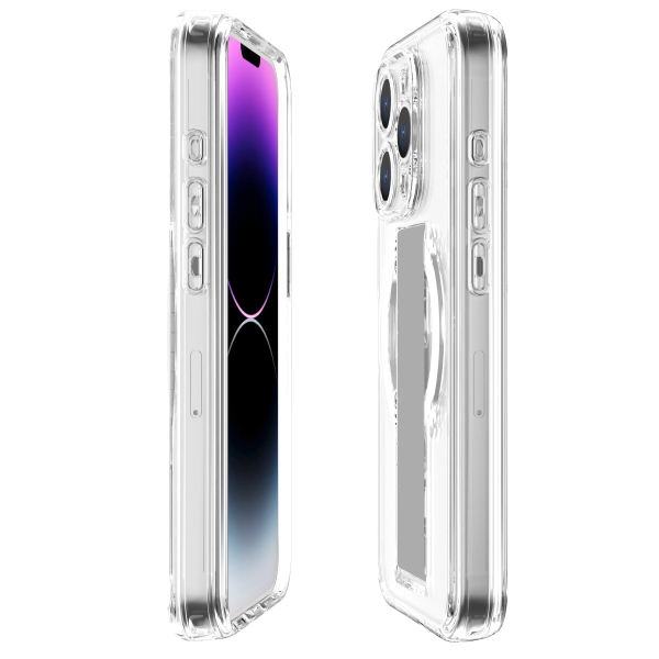 Itskins Avana Grip-It iPhone 15 Pro Max Magsafe Cover - Clear - Tashqila