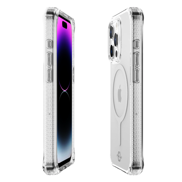 Itskins Hybrid Clear iPhone 15 Pro Max Magsafe Case - Transparent - Tashqila