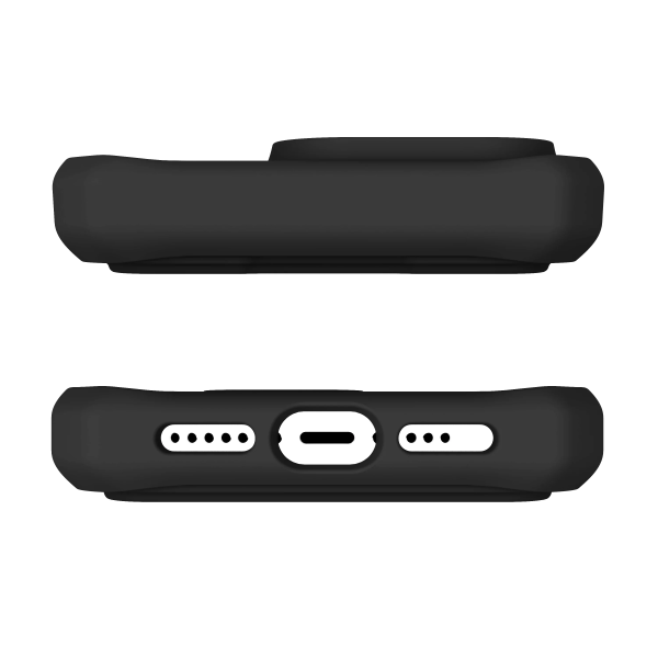 Itskins Hybrid Magfolio iPhone 15 Pro Max Leather Case - Black - Tashqila