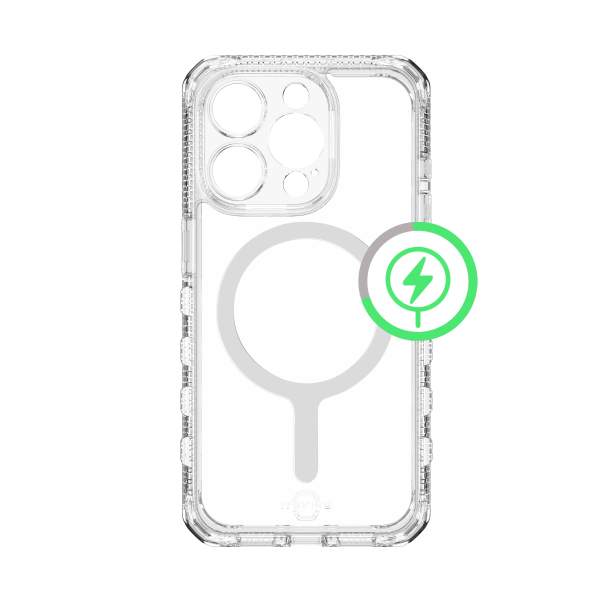 Itskins Supreme Clear iPhone 15 Pro Max Magsafe Case- Transparent - Tashqila