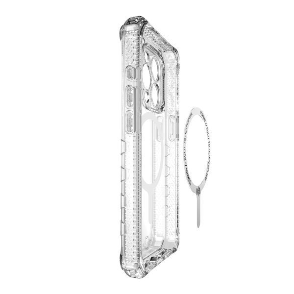 Itskins Supreme Clear iPhone 15 Pro Max Magsafe Case- Transparent - Tashqila