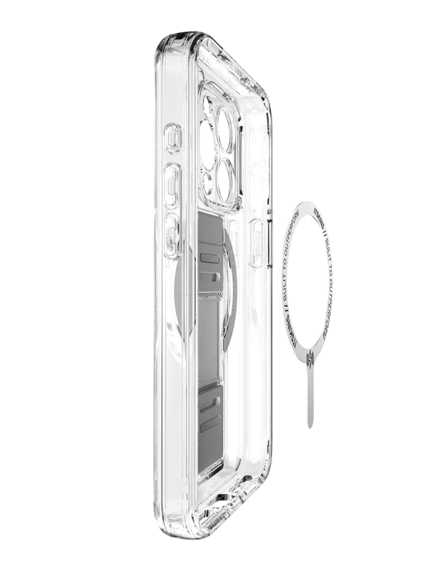 Itskins Avana Grip-It iPhone 15 Pro Magsafe Cover - Clear - Tashqila