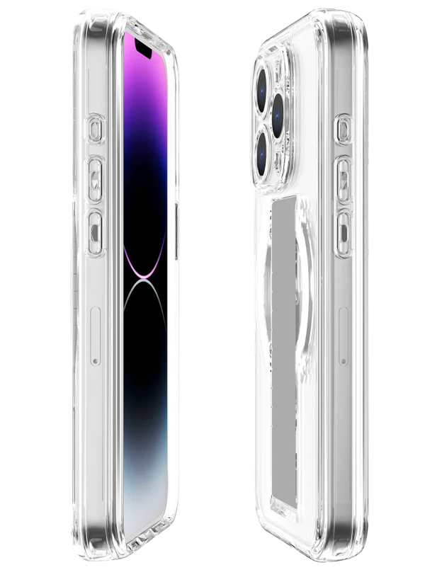 Itskins Avana Grip-It iPhone 15 Pro Magsafe Cover - Clear - Tashqila