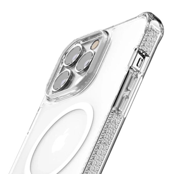 Itskins Hybrid Clear iPhone 15 Pro Magsafe Case - Transparent - Tashqila