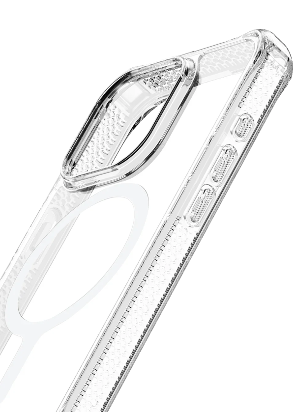Itskins Hybrid Clear iPhone 15 Pro Magsafe Case - Transparent - Tashqila