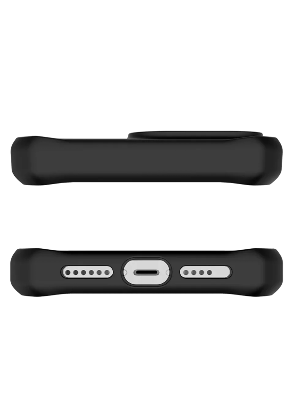 Itskins Hybrid Stand iPhone 15 Pro Magsafe Case - Black And Transparent - Tashqila