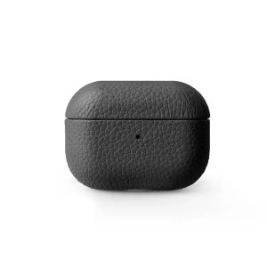 Melkco Airpod Pro 2 Origin Series Premium Leather Cover - Black - Tashqila