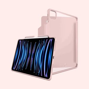 Itskins Hybrid Solid Folio Case iPad Pro 11 (1st, 2nd, 3rd & 4th Gen.) - Pink - Tashqila