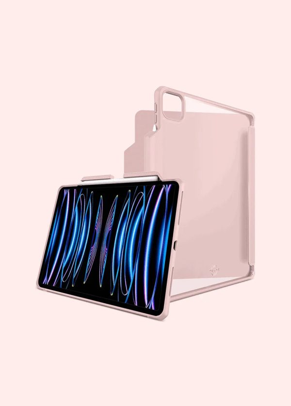 Itskins Hybrid Solid Folio Case iPad Pro 11 (1st, 2nd, 3rd & 4th Gen.) - Pink - Tashqila