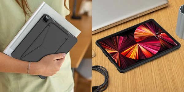 Itskins Spectrum Stand Case For iPad Pro 11 (1st, 2nd, 3rd & 4th Gen.) - Black - Tashqila