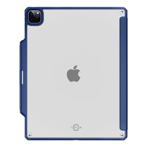 Itskins Hybrid Solid Folio Case iPad Pro 12.9 (5th & 6th Gen.) - Navy Blue - Tashqila