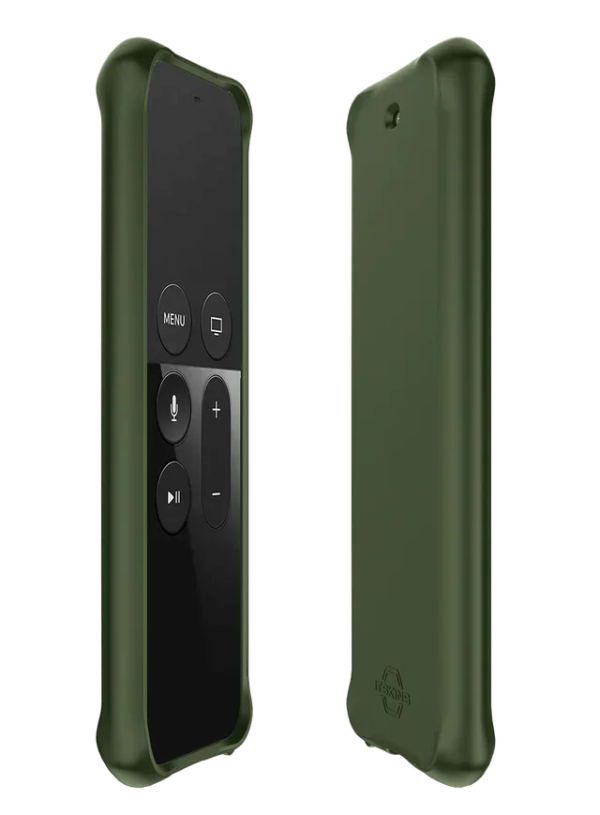 Itskins Spectrum Solid Series Apple Tv 4K Remote Control Case - Olive Green - Tashqila