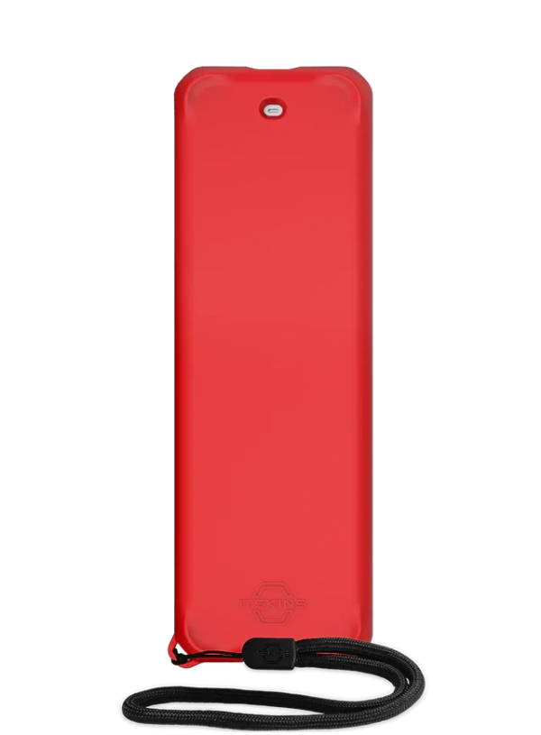 Itskins Spectrum Solid Series Apple Tv 4K Remote Control Case - Red - Tashqila