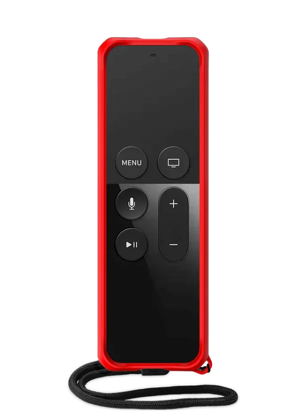 Itskins Spectrum Solid Series Apple Tv 4K Remote Control Case - Red - Tashqila
