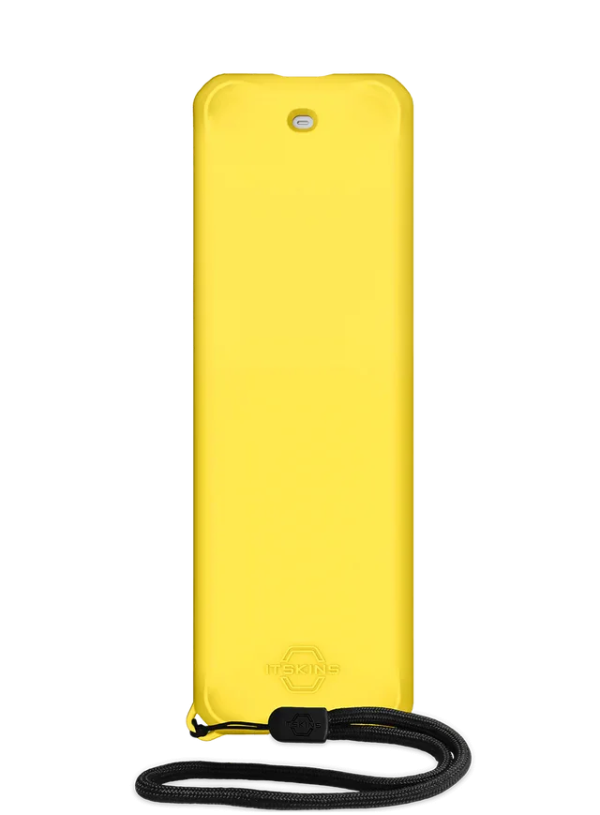 Itskins Spectrum Solid Series Apple Tv 4K Remote Control Case - Yellow - Tashqila