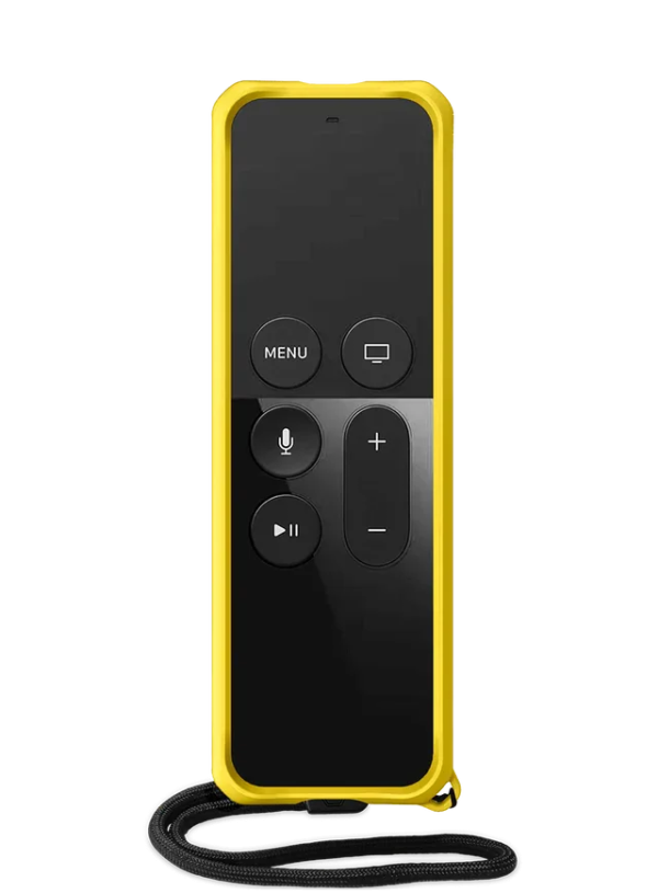 Itskins Spectrum Solid Series Apple Tv 4K Remote Control Case - Yellow - Tashqila