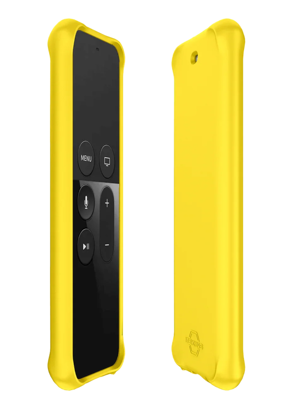 Itskins Spectrum Solid Series Apple Tv 4K Remote Control Case - Yellow - Tashqila