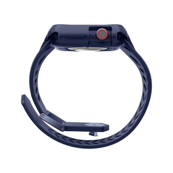Itskins Watch 42/44/45 Mm Spectrum Combo Strap And Case - Blue - Tashqila