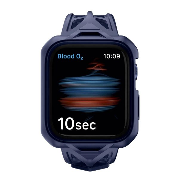 Itskins Watch 42/44/45 Mm Spectrum Combo Strap And Case - Blue - Tashqila