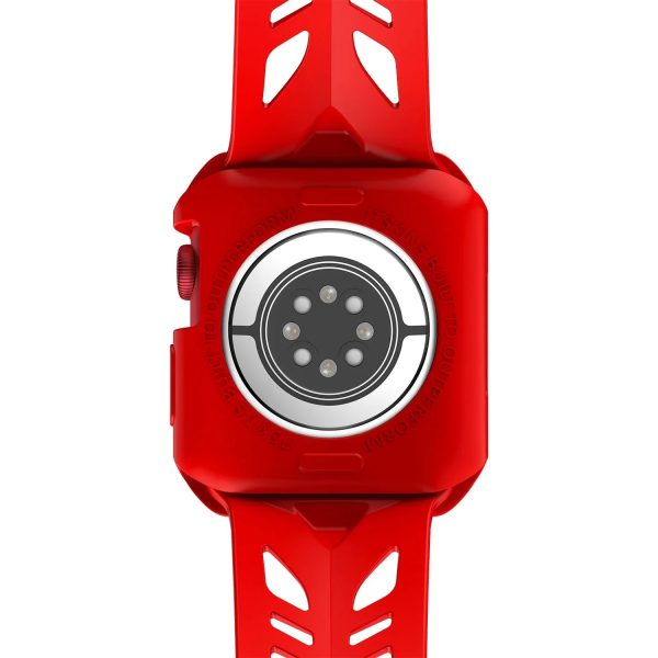 Itskins Watch 42/44/45 Mm Spectrum Combo Strap & Case﻿﻿﻿﻿ - Red - Tashqila