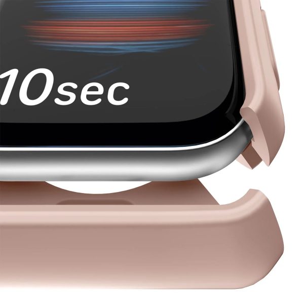 Itskins Spectrum Case For Apple Watch 44/45Mm - Light Pink & Black - Tashqila