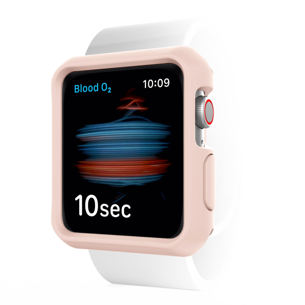 Itskins Spectrum Case For Apple Watch 44/45Mm - Light Pink & Black - Tashqila