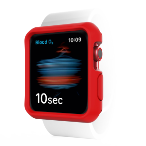 Itskins Spectrum Case For Apple Watch 44/45Mm - Red & Black - Tashqila