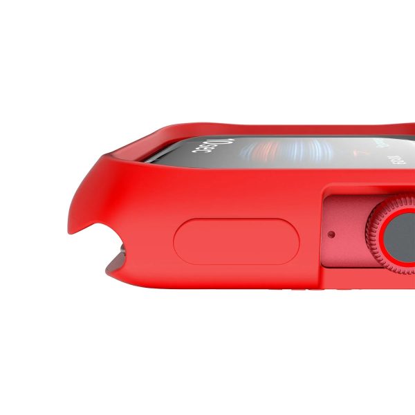 Itskins Spectrum Case For Apple Watch 44/45Mm - Red & Black - Tashqila