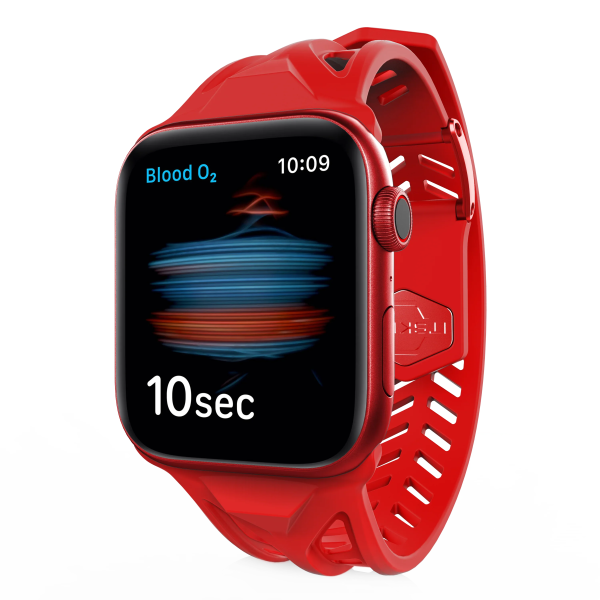 Itskins Watch 49/46/45/44 Mm Spectrum Strap﻿﻿﻿﻿ - Red - Tashqila