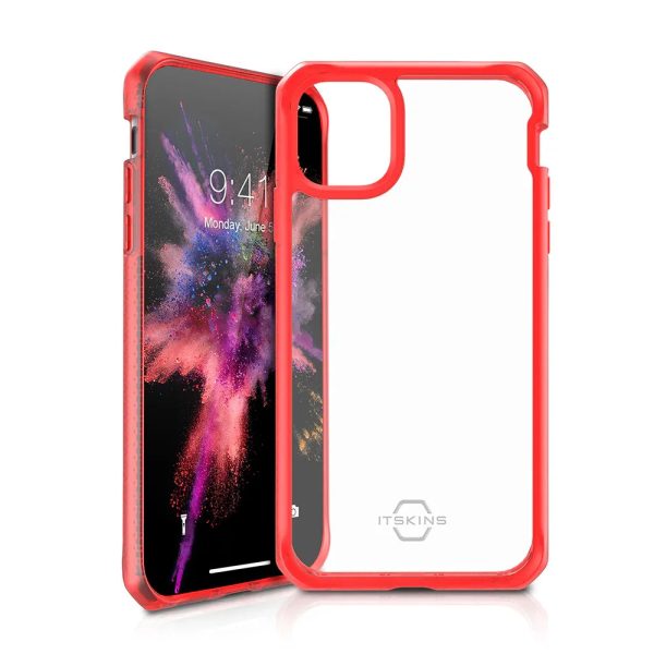 Itskins Hybrid Frost iPhone 11 Pro Case - Red - Tashqila