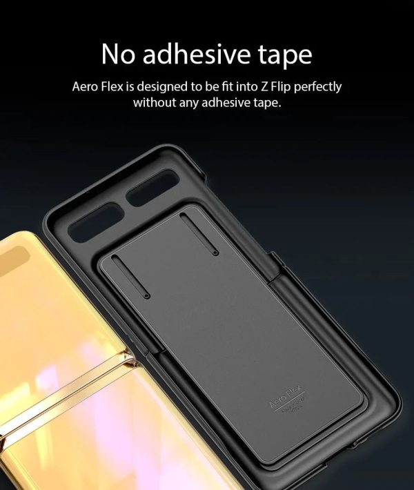 Araree Aero Flex Series Case For Samsung Galaxy Z FliP - Black - Tashqila