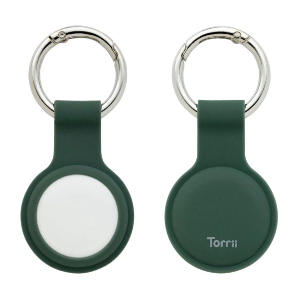 Torrii Bonjelly Silicone Key Ring For Apple Airtag - Green - Tashqila