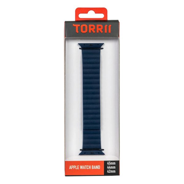 Torrii Watch 49/46/45/44 Mm Saturn Silicone Magnetic Strap - Navy - Tashqila