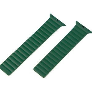 Torrii Watch 49/46/45/44 Mm Saturn Silicone Magnetic Strap - Forest Green - Tashqila
