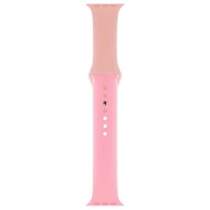Torrii Watch 49/46/45/44 Mm Silicone Mix Watch Strap - Rose/Light Pink - Tashqila