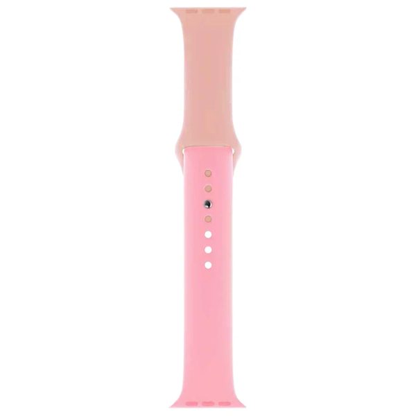 Torrii Watch 49/46/45/44 Mm Silicone Mix Watch Strap - Rose/Light Pink - Tashqila