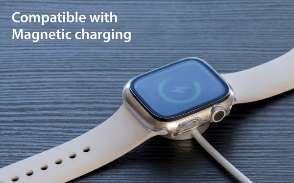 Torrii Torero Bumper Case With Screen Protector For Apple Watch 44 - 45mm Clear - Tashqila