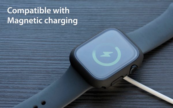 Torrii Torero Bumper Case With Screen Protector For Apple Watch 44 - 45mm Black - Tashqila