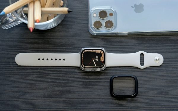 Torrii Torero Bumper Case With Screen Protector For Apple Watch 44 - 45mm Black - Tashqila