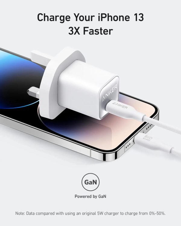 Anker 511 Charger (Nano 3, 30W) -White - Tashqila