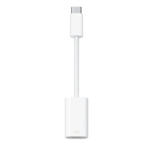 Apple Usb-C To Lightning Adapter - White - Tashqila