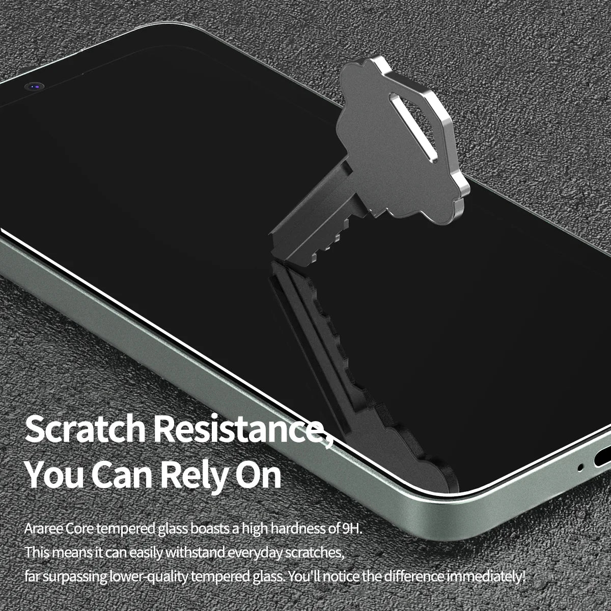 Araree Samsung S25 Core Glass Screen Protector - Clear - Tashqila