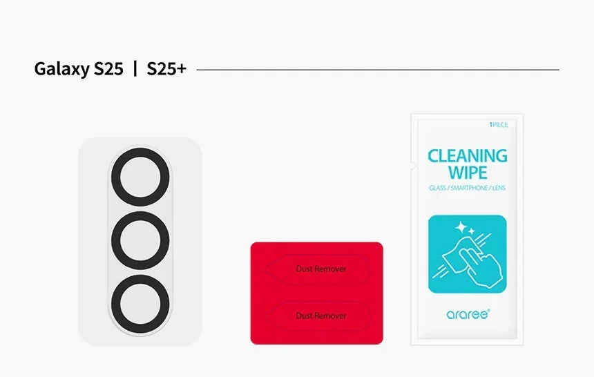 Araree Samsung S25 Plus C-Subcore Full Camera Protector - Clear - Tashqila