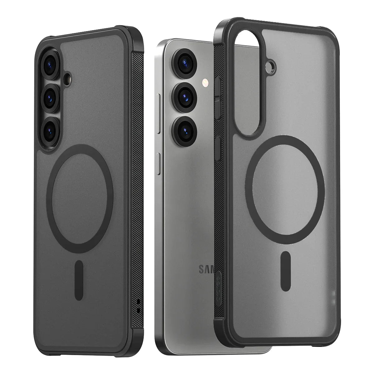 Araree Samsung S25 Plus Duple Armor Magsafe Case - Black - Tashqila