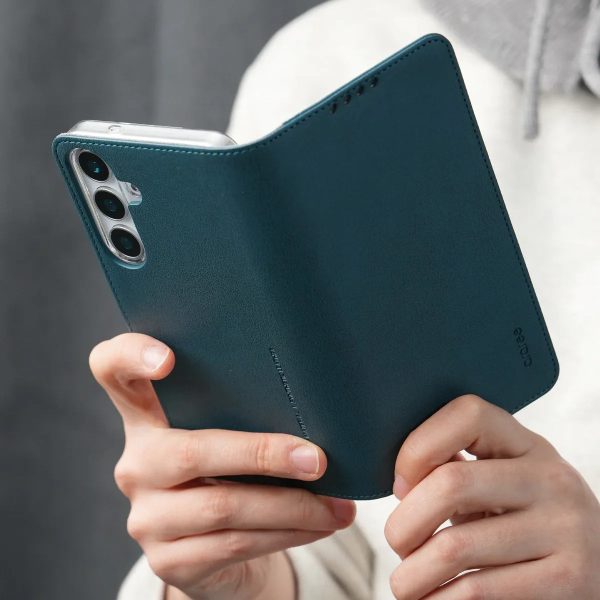 Araree Samsung S25 Plus Mustang Diary Case - Ash Blue - Tashqila