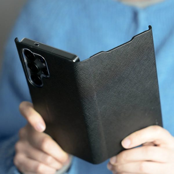 Araree Samsung S25 Ultra Bonnet Diary Case - Black - Tashqila