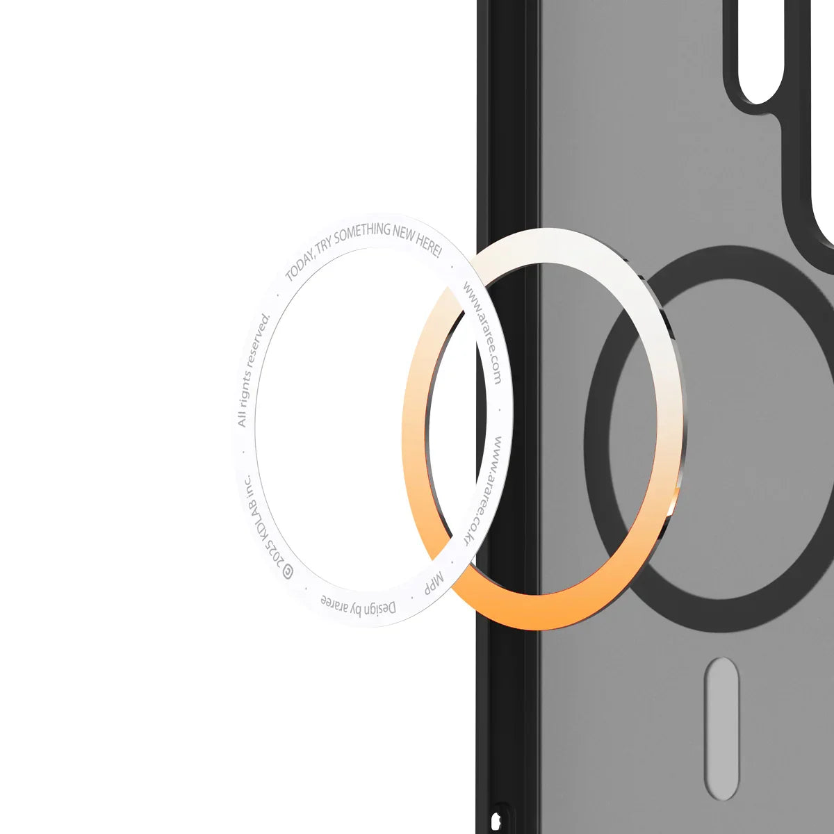 Araree Samsung S25 Ultra Duple Armor Magsafe Case - Black - Tashqila