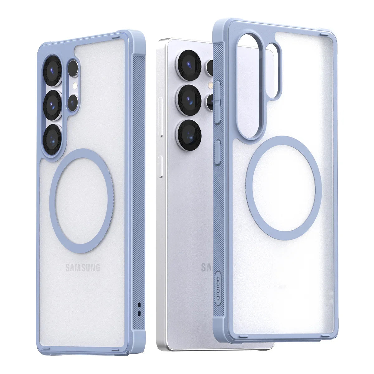 Araree Samsung S25 Ultra Duple Armor Magsafe Case - Stone Blue - Tashqila