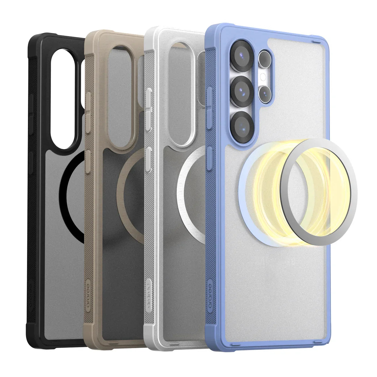 Araree Samsung S25 Ultra Duple Armor Magsafe Case - Stone Blue - Tashqila